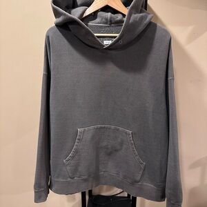 Visvim Jumbo Olive Green Distressed Crash PO Faded Hoodie